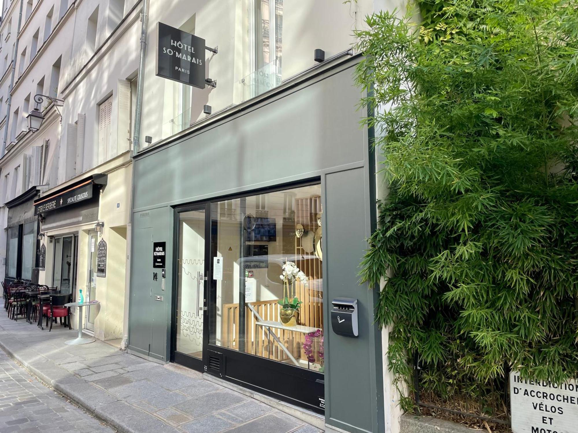 Hotel So Marais Paris Exterior foto